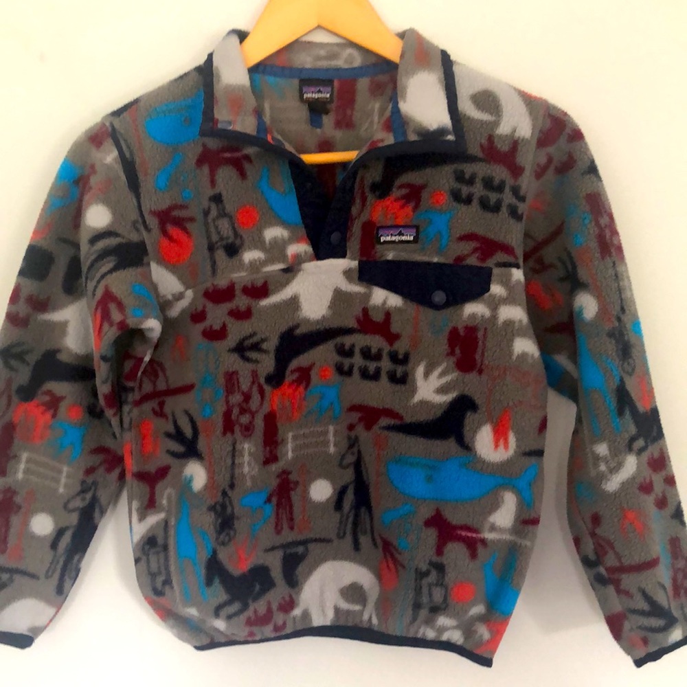 Patagonia synchilla sweatshirt size 10
